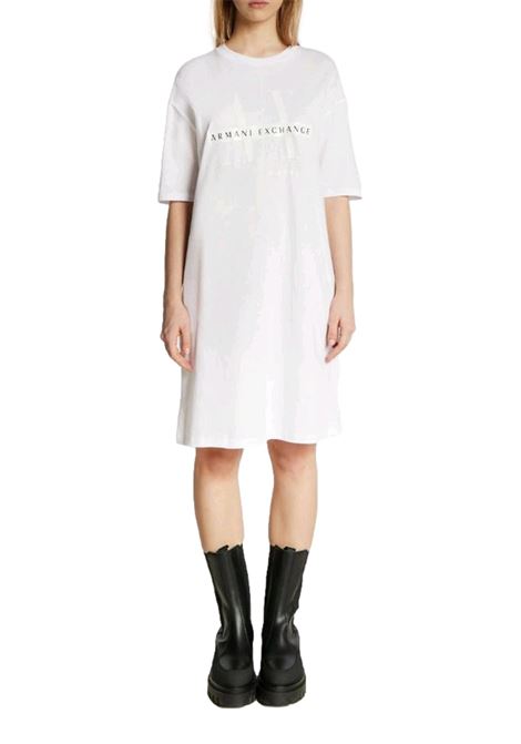 Dress with logo print ARMANI EXCHANGE | dress | 3DYA82 YJ3RZ1000